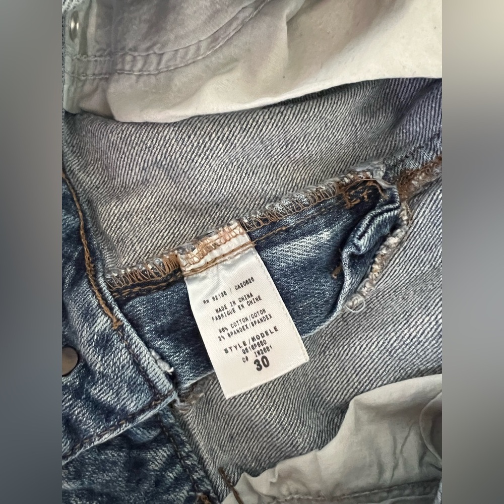 Guess Light Blue Denim Mini Skirt - Picture 4 of 7